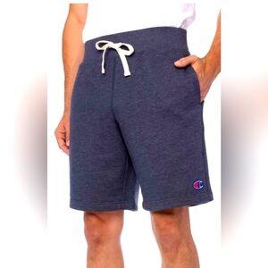 Men’s Champion pull on French terry shorts, Size XL   Blue w/drawstring. Nice